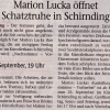 Ankündigung Künstlerhaus Schirnding (2016)
