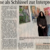 "Bio-Fair- Kunst-Genuss" Ausstellung (2016) in der Frankenpost