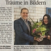 Artikel in der Frankenpost am 9. Juli 2018 Ausstellung im Klinikum Fichtelgebirge Haus Marktredwitz