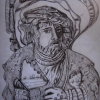 Internationales Kunstprojekt " Lucas- Cranach-Portrait-Variationen" Mein Beitrag dazu(2017)