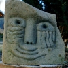 Marion Lucka: Sandsteinkopf (2003)