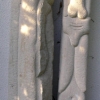 Marion Lucka: Weibliche und männliche Stele (1995)