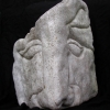 Marion Lucka: Marmorkopf, 50 cm (1995)