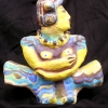 Marion Lucka: Tonfigur, gebrannt, 30 cm (1995)