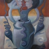 Marion Lucka: Gruselstillleben, 50 x 70 cm (2005)