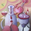 Ölgemälde " Märzäpfel"60 x 80 cm (2024)