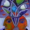 Ölgemälde " Aprilstillleben2" 30 x 40 cm (2021)