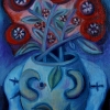 Ölgemälde " Aprilstillleben" 20 x 30 cm ( 2021)