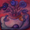 Ölgemälde "Düstermai" 50 x 50 cm (2020)