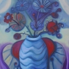Ölgemälde "Freitagsblumen" 50 x 70 cm (2022)