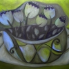 Marion Lucka: Julistillleben, Öl, 40 x 50 cm (2017)