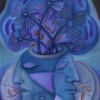 Ölgemälde  "Maifrieden"  30 x 30 cm (2021)