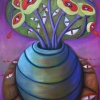 Ölgemälde "Mexikanischestillleben" 50 x 70 (2020)