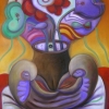 Ölgemälde " Sommerstillleben" 60 x 80 cm (2022)