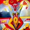 Marion Lucka : Erinnerung, Öl, 50 x 60 cm (1995)