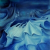 Marion Lucka: Jenseitswelt, Öl, 50 x 60 cm (1980)