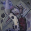 Marion Lucka: Andere Tag im November, Öl, 100 x 110 cm (1998)