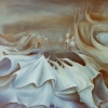 Marion Lucka: Ölgemälde "Andere Landschaft" 50 x 60 cm (1980) sold