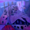 Marion Lucka: Bedenklichkeit2, Öl, 80 x90 cm (2004)