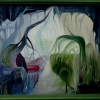 Marion Lucka: Begegnung, Öl, 70 x 80 cm (1979)