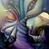Marion Lucka: Füllhorn des Lebens, Öl, 70 x 90 cm (1987)
