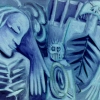 Marion Lucka: Familie, Öl, 60 x 80 cm (1996)