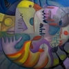 Marion Lucka: Genesung?, Öl, 70 x 100 cm (2007)