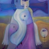 Marion Lucka: Geist, Öl, 50 x 60 cm (2007)
