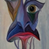 Marion Lucka: Jugenbild, 50 x 70 cm (1977)