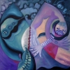 Marion Lucka: november 3; Öl, 60 x 60 cm (2010) 10