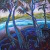 Marion Lucka: Südlich, Acryl, 40 x 50 cm (1996)
