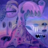 Marion Lucka: Trauerblume, Öl, 50 x 50 cm (2010)