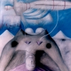 Marion Lucka: Ölgemälde "Verlassener Körper" 100 x 120 cm (1992)