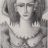 Engel, Bleistift 10 x 15 cm (2003)