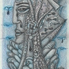 "2 . Advent"  9,5 x 13 cm (9. Dezember 2018)