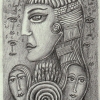 Engel, Bleistift 10 x 15 cm (2019)