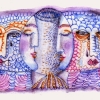 Marion Lucka: Nichtharmoniehochzeit, 7 x 10 cm (2012)