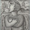 Herbstfrau, Bleistift 15 x 20 cm (2019)