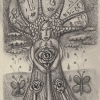 Trauerbaum, Bleistift, 10x 15 cm (2019)