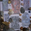 Marion Lucka: Bleistiftzeichnungen, Föhr (2017)